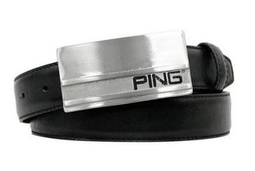 Ping Feather Edge Leather Belt