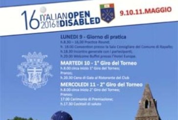 16° Italian Open for Disabled: il golf è di tutti