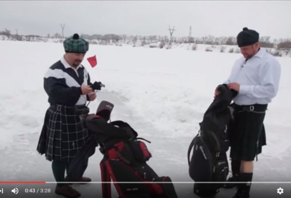 Golf sul ghiaccio: uno sport antico e divertente [Video]